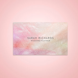 Tarjeta De Visita Madre rosa coral de Pearl Elegant