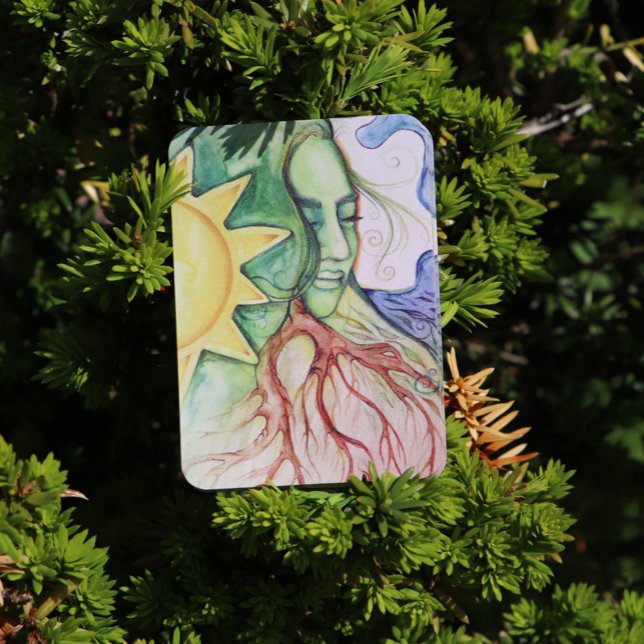 Tarjeta De Visita Madre Tierra Gaia Diosa (Subido por el creador)