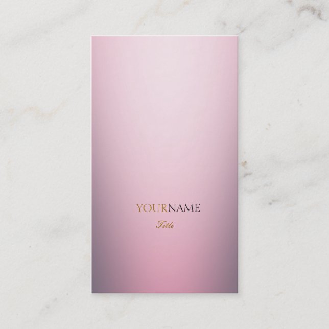 Tarjeta De Visita Madreselva profesional (Anverso)