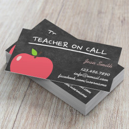 Tarjeta De Visita Maestra a la espera de una compra de Apple