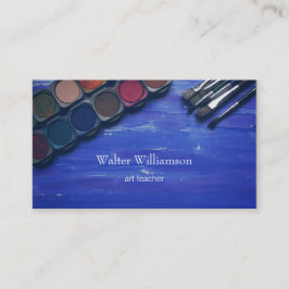 Tarjeta De Visita Maestra De Arte, De Vuelta A La Escuela, Artículos