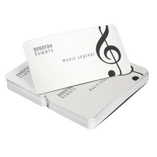 Tarjeta De Visita Maestría de Música