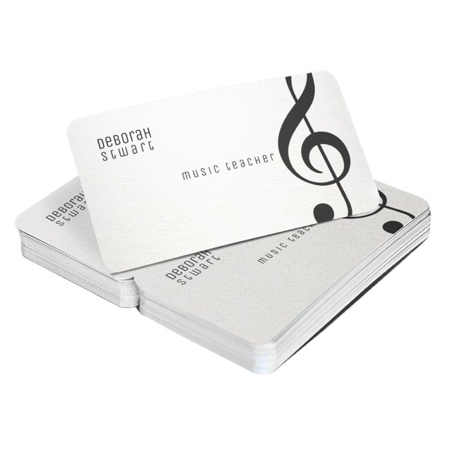 Tarjeta De Visita Maestría de Música (music teacher)