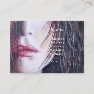 Tarjeta De Visita MAGDALEN Artista de maquillaje de salón de belleza