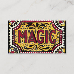 Tarjeta De Visita Magia