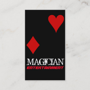 Tarjeta De Visita Magia Magia cartas Poker Trick Entretenimiento