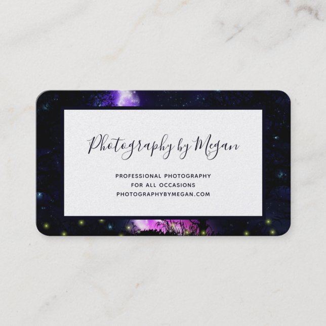 Tarjeta De Visita Magia Vía Láctea (Anverso)