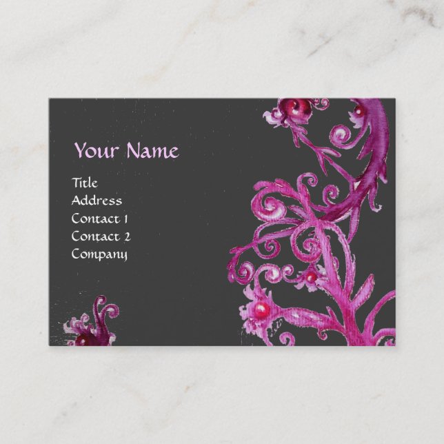 TARJETA DE VISITA MAGIC BERRIES 5 MONOGRAM (Anverso)
