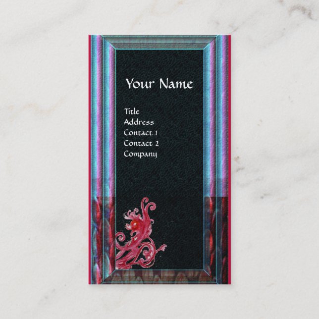 TARJETA DE VISITA MAGIC BERRIES 6 MONOGRAMA (Anverso)