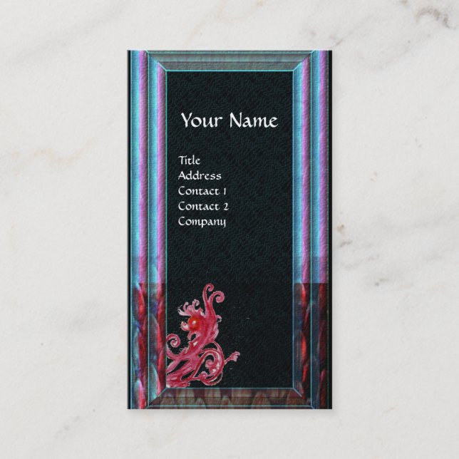 TARJETA DE VISITA MAGIC BERRIES 6 MONOGRAMA (Anverso)