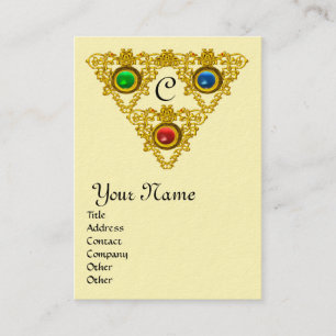 TARJETA DE VISITA MAGIC ELFIC TALISMAN 2 MONOGRAM