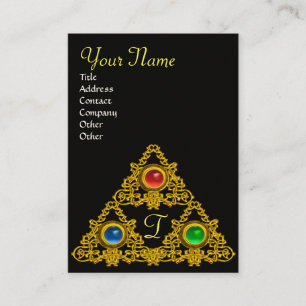 TARJETA DE VISITA MAGIC ELFIC TALISMAN MONOGRAM