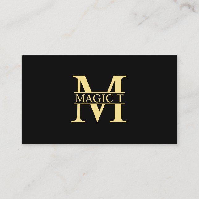 Tarjeta De Visita Magic T (Anverso)
