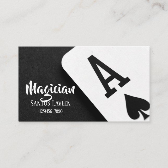 Tarjeta de visita Magiciana (Anverso)