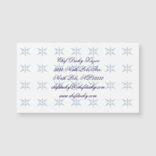 tarjeta de visita magnética