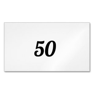 TARJETA DE VISITA MAGNÉTICA 50
