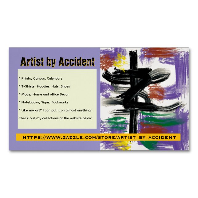 Tarjeta De Visita Magnética ABA MAG Card (Anverso)