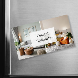 Tarjeta De Visita Magnética Airbnb de alquiler de vacaciones de Guest House