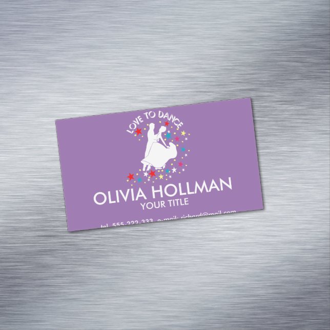 Tarjeta De Visita Magnética Amor por la danza (In Situ)