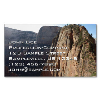 Tarjeta De Visita Magnética Angels Landing en Zion National Park