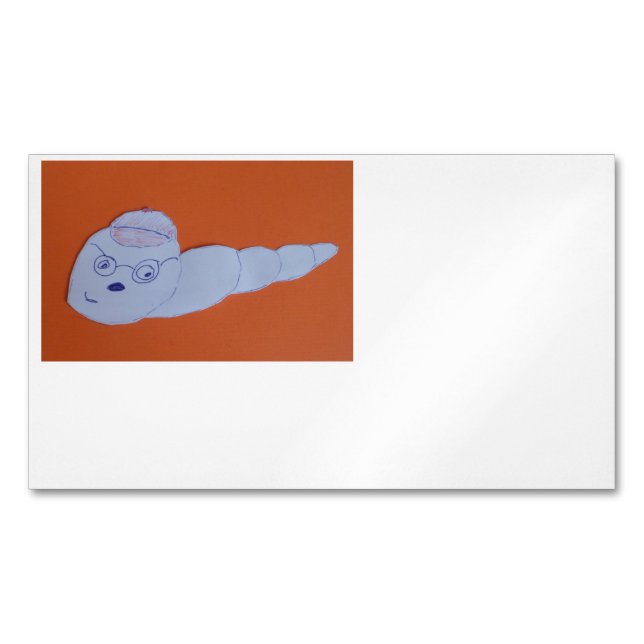 Tarjeta De Visita Magnética Arthur Magnetic Business Card (Anverso)