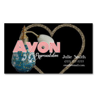 Tarjeta De Visita Magnética Avon Business Card Magnet