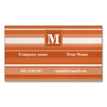 Bandas de naranja monogramo