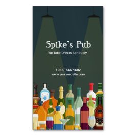 Tarjeta De Visita Magnética Barra de acciones