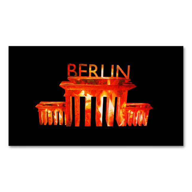 Tarjeta De Visita Magnética Berlín (Anverso)