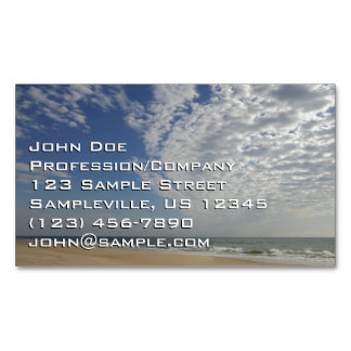 Tarjeta De Visita Magnética Bethany Beach II