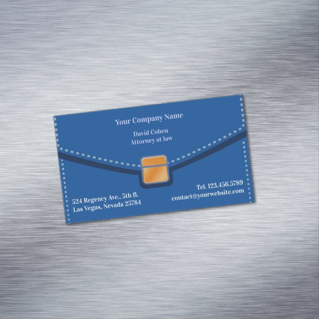 Tarjeta De Visita Magnética Breve presentación de leyes (In Situ)