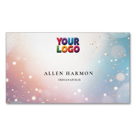 Tarjeta De Visita Magnética Bright Minimal Custom Family Name | 5-Minute Edit