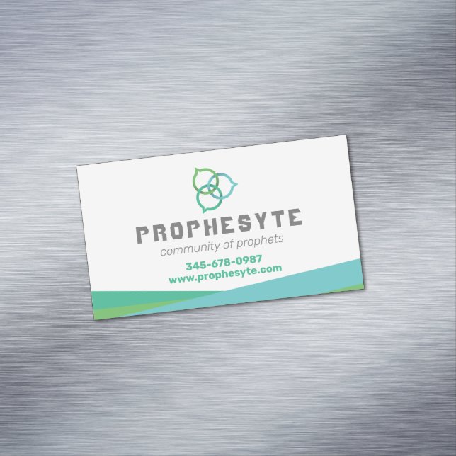 Tarjeta De Visita Magnética Burbujas de chat de Trinidad (In Situ)