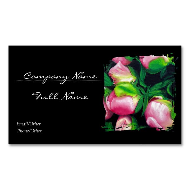 Tarjeta De Visita Magnética Business Card magnet (Anverso)