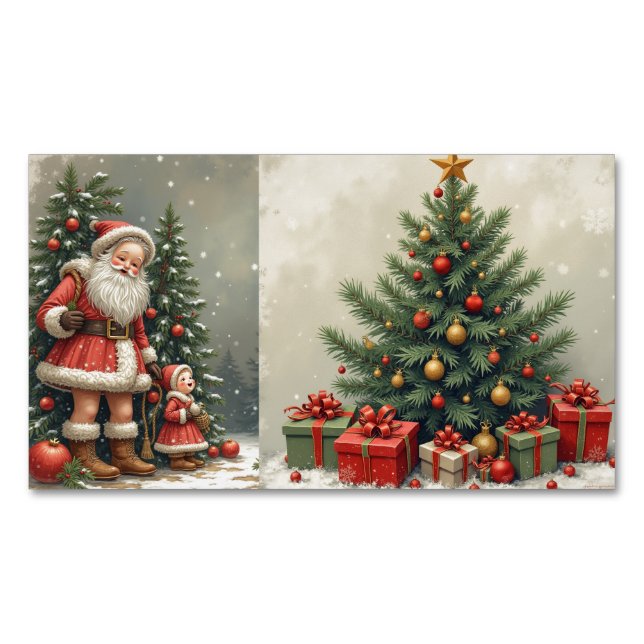 Tarjeta De Visita Magnética "Business Card Magnet: ¡Agarra tu marca!" (Anverso)