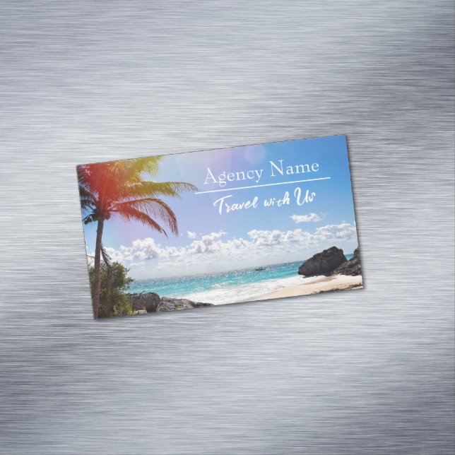 Tarjeta De Visita Magnética Cancún México (In Situ)