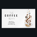 Tarjeta De Visita Magnética Coffee Bean Technology Science Business Card<br><div class="desc">Contáctame con el personalizar.</div>