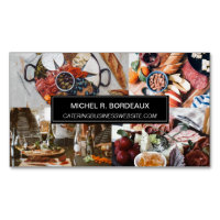 Collage de Wood Platter Photo Grazing Catering