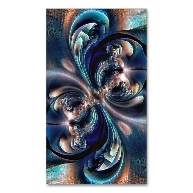 Tarjeta De Visita Magnética Concepción (Frente vertical)