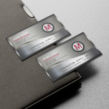 Construcción moderna Metalizado enmarcada Monogram