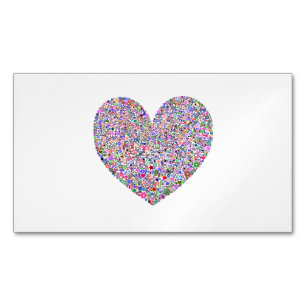 Tarjeta De Visita Magnética Corazón