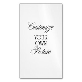 Tarjeta De Visita Magnética Create Your Own Custom Business Card Magnet