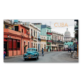 Tarjeta De Visita Magnética Cuba