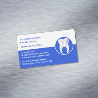 Tarjeta De Visita Magnética Cuidado dental