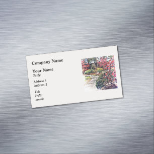 Tarjeta De Visita Magnética Daniel 2:21 - Y el cambio