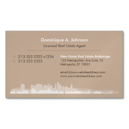 Tarjeta de visita magnética de Personalizado inmob