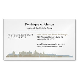 Tarjeta de visita magnética de Personalizado inmob