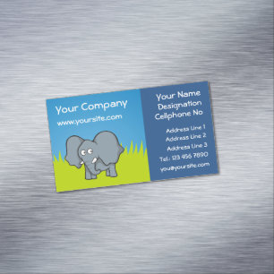 Tarjeta de visita magnética del personalizado de e