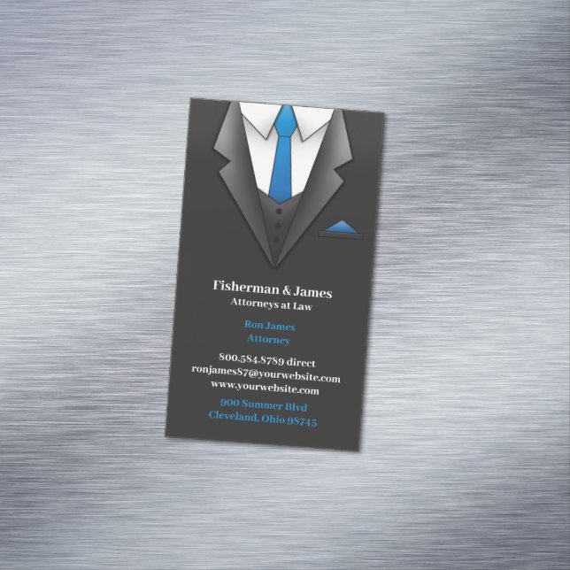 Tarjeta De Visita Magnética Demanda legal (In Situ)