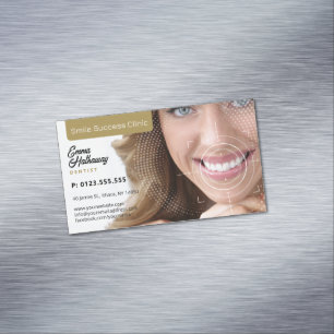 Tarjeta De Visita Magnética Dentista pediátrico Práctica dental